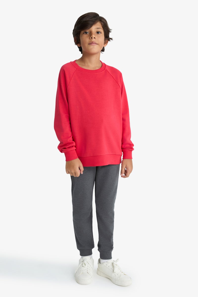 DeFacto Grey Boy Boy Elastic Waist Jogger Sweatpants Casual - Image 3